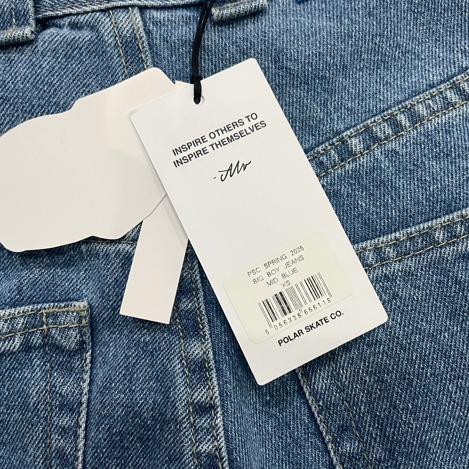 Polar Skate Co - Big Boy Jeans (Mid Blue) – photo 8